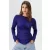 Blue Nature Liza felső lurex kötött sötétkék csili