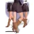 Mayo Chix Lady short műbőr/FV csokoládé 