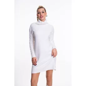 Mayo Chix Toy ruha garbós kötött fehér