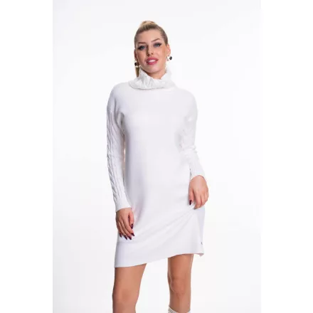 Mayo Chix Toy ruha garbós kötött fehér