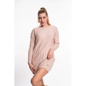 Mayo Chix Sunshine pulóver kötött bézs