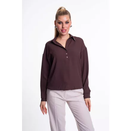 Mayo Chix Barcelona blúz h.u. zara/FV csokoládé