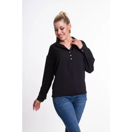 Mayo Chix Barcelona blúz h.u. zara/FV fekete