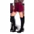Mayo Chix Flynn short velúr/FV burgundi 