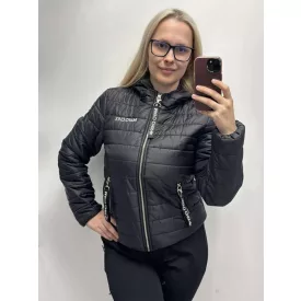 Mayo Chix Gemma dzseki elől/hátul hímzett fekete 2025