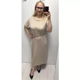 Mayo Chix Oakley ruha pianka/lánc öv/matrica bézs