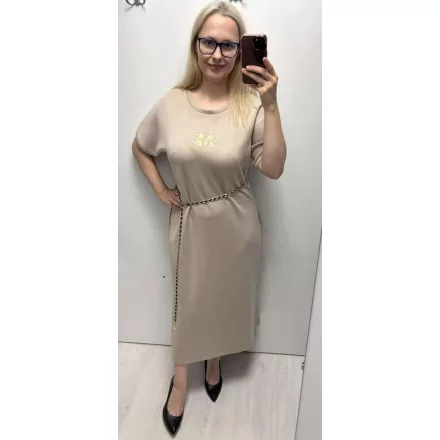 Mayo Chix Oakley ruha pianka/lánc öv/matrica bézs