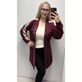 Mayo Chix Derby kardigán pianka/matrica burgundi 