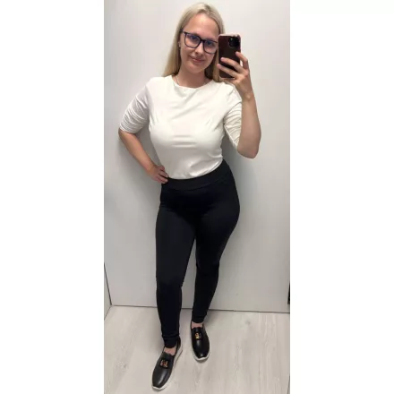 Envy leggings varrott díszes fekete