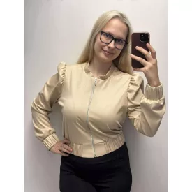 Envy dzseki puffos vállú velúr mintás