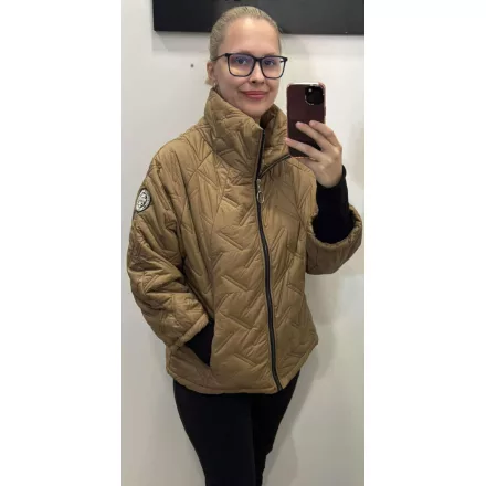 Mayo Chix Juliette dzseki pufi/ujján hosszú passzé karamell