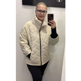 Mayo Chix Juliette dzseki pufi/ujján hosszú passzé bézs