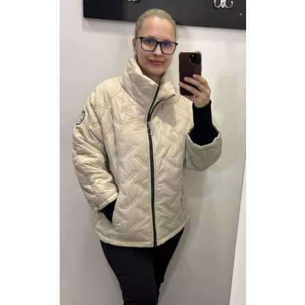 Mayo Chix Juliette dzseki pufi/ujján hosszú passzé bézs