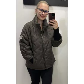 Mayo Chix Juliette dzseki pufi/ujján hosszú passzé khaki
