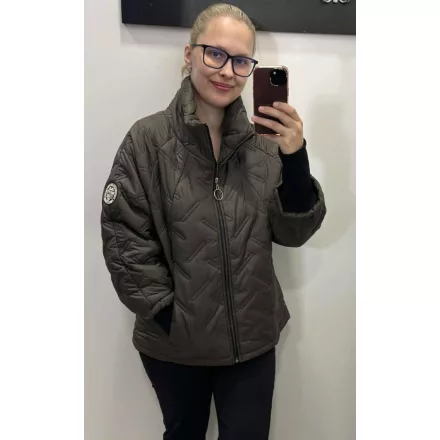 Mayo Chix Juliette dzseki pufi/ujján hosszú passzé khaki