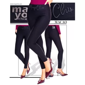   Mayo Chix Macao nadrág téli super puntó/elől hímzett fekete