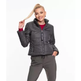   Mayo Chix Bergen kabát pufi/hímzett elejű és hátú khaki