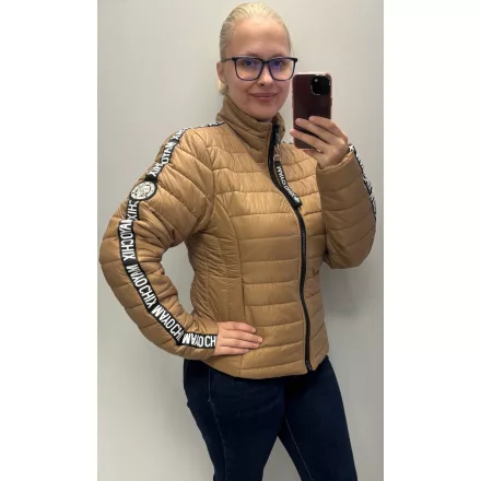 Mayo Chix Reykjavik jacket steppelt/ujján mayo felirat karamell