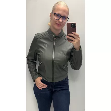 Mayo Chix Amarillys jacky műbőr/zipper zsebű/kis csili khaki
