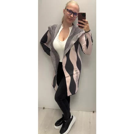 Mayo Chix Willow kardigán kötött púder/szürke