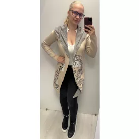 Mayo Chix Primrose kardigán kötött bézs
