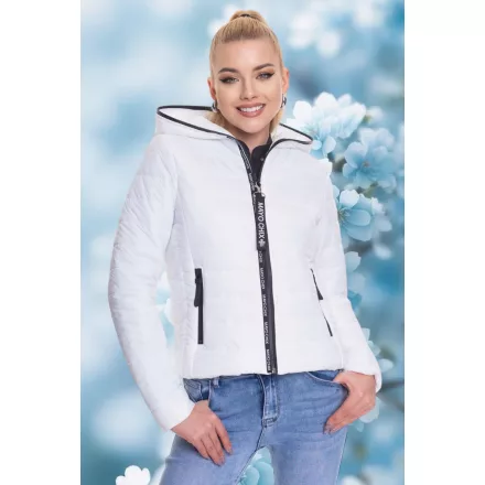 Mayo Chix Sinus dzseki zippnél feliratos fehér