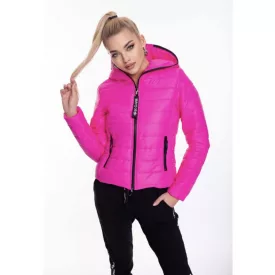 Mayo Chix Sinus dzseki zippnél feliratos pink