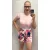 Mayo Chix Lady short kék/pink virágos