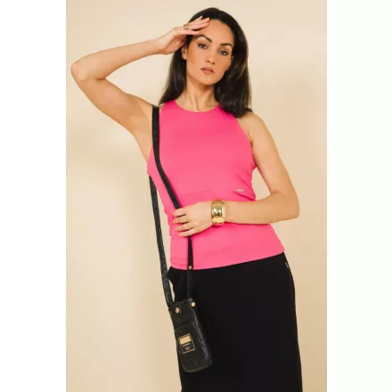 Amnesia Zsanett top neon pink