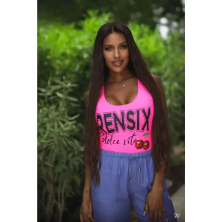 Rensix atléta kereknyakú Dolce Vita neon pink 2025