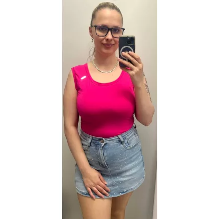 Envy felső Dekoltált ujjatlan pink