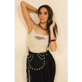 Amnesia Glenda top homok