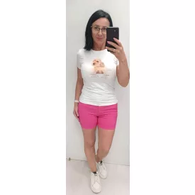 Blue Nature Alina short pink