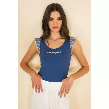 Amnesia Tobi top kék