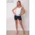 Blue Nature Alina short sötétkék fehér pöttyös 