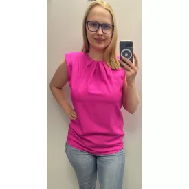 Envy Top válltöméses pink