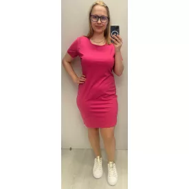 Rensix tunika kereknyakú vállánál feliratos pink 2025