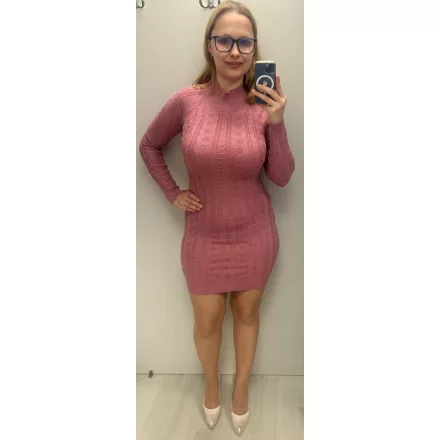 Mayo Chix Piper ruha kötött mályva