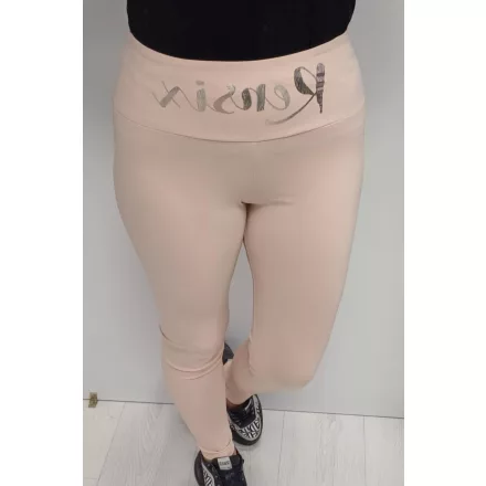 Rensix leggings derekán feliratos púder 2025