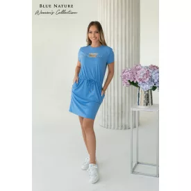 Blue Nature Merlyn ruha ru. fny. derekán megkötős kék