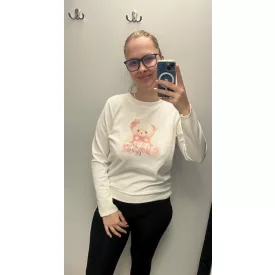 Mayo Chix Pilar póló pianka/matrica fehér rózsás macis
