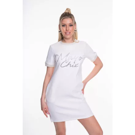 Mayo Chix Monteverdi ruha pianka/ csilis hímzés ekrü