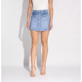 Envy skort Elől gombos, rávarrt zsebes farmer 2025