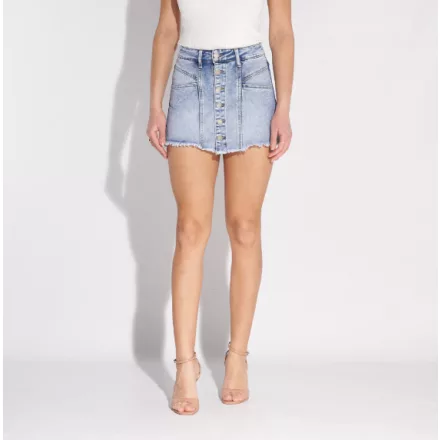 Envy skort Elől gombos, rojtos aljú farmer 2025