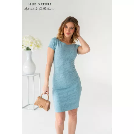 Blue Nature Kalen ruha jacquard aqua