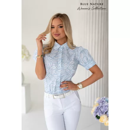 Blue Nature Noémi felső mint.ru.vég.gom.pu kék