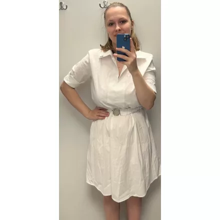 Mayo Chix Melina ruha puplin /FV fehér