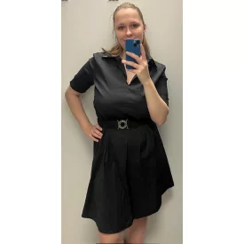 Mayo Chix Melina ruha puplin /FV fekete