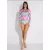 Envy body Fél vállán lyukas harlekin kockás 