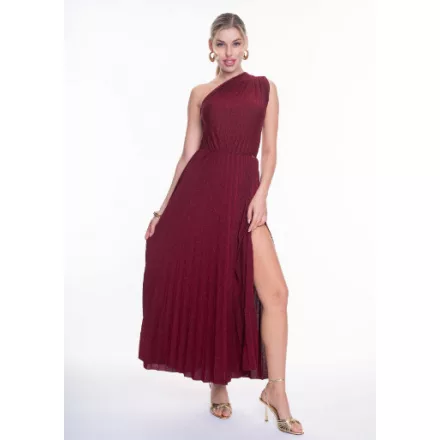 Mayo Chix Jacksonville alkalmi ruha lurex bordó